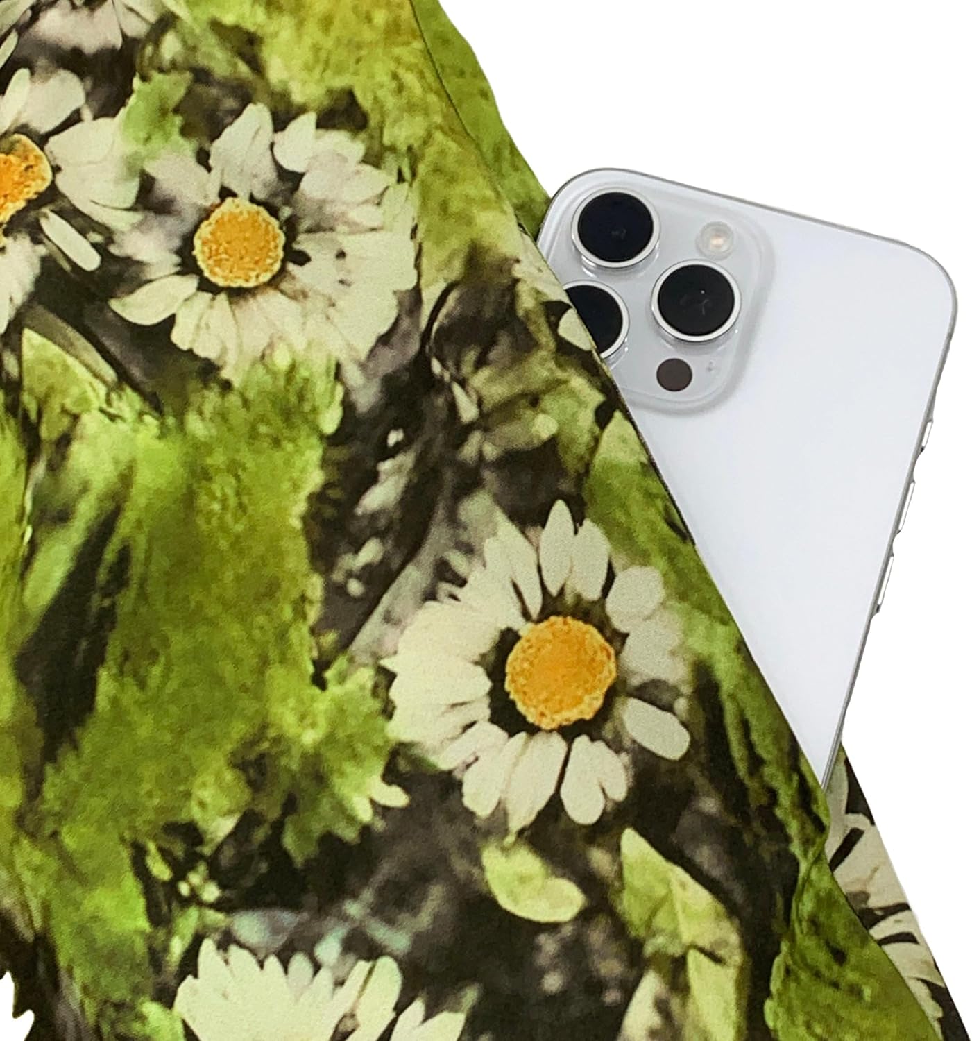 Womens Summer Dresses 2025 Boho Floral Short Sleeve Crewneck Sundress Casual A-line Midi Dresses with Pockets - Image 6