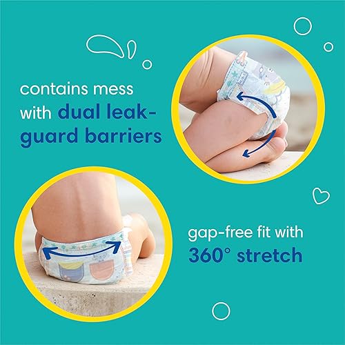 Miniatura 11 de Pampers Swim Diapers - Splashers - Size 2-3, 20 Count, Gap-Free Disposable Baby Swimming Pants