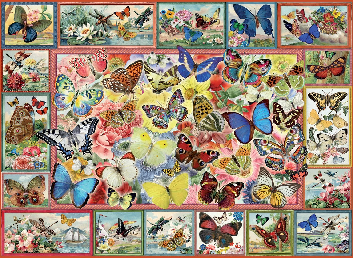 Anatolian Puzzle -Peacock, 1000 Piece Puzzle, #1210