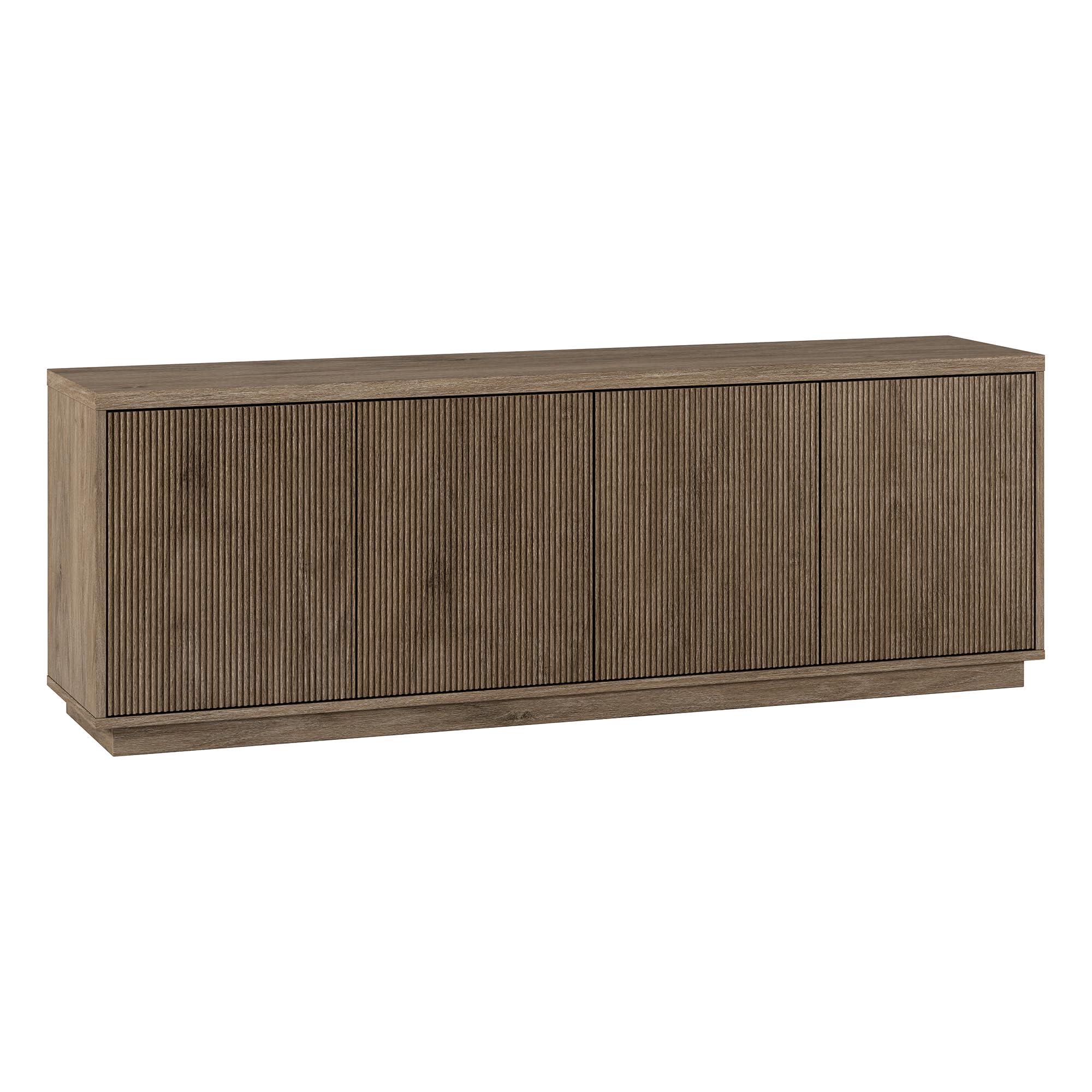 Henn&Hart Hanson Stand, TV's up to 75, Gray