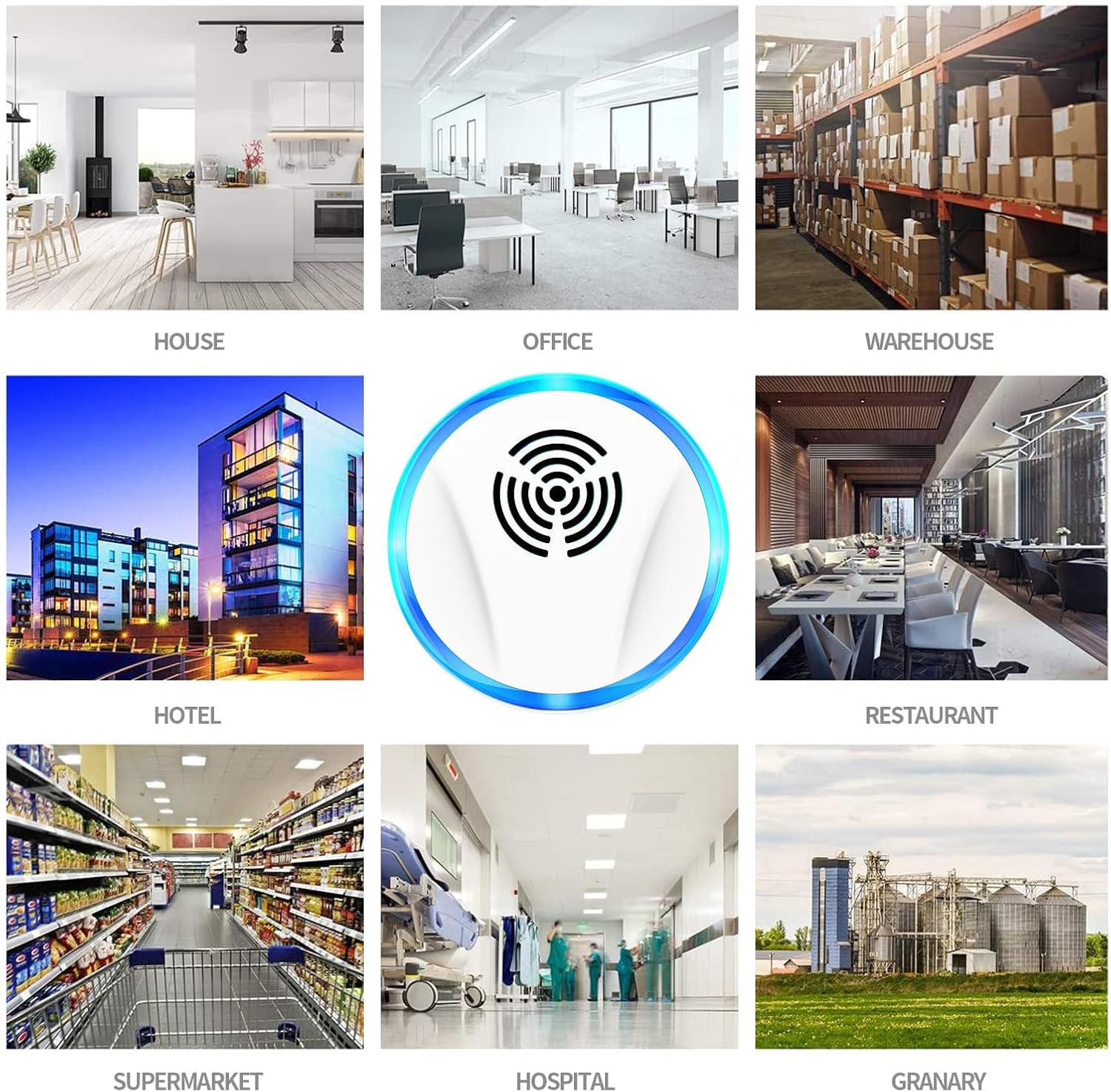 Ultrasonic Pest Repellent Indoor Plug in - Rodent & Mice Repellent Electronic Pest Control for Roach Mosquito Spider Bug (6, White) - Image 5