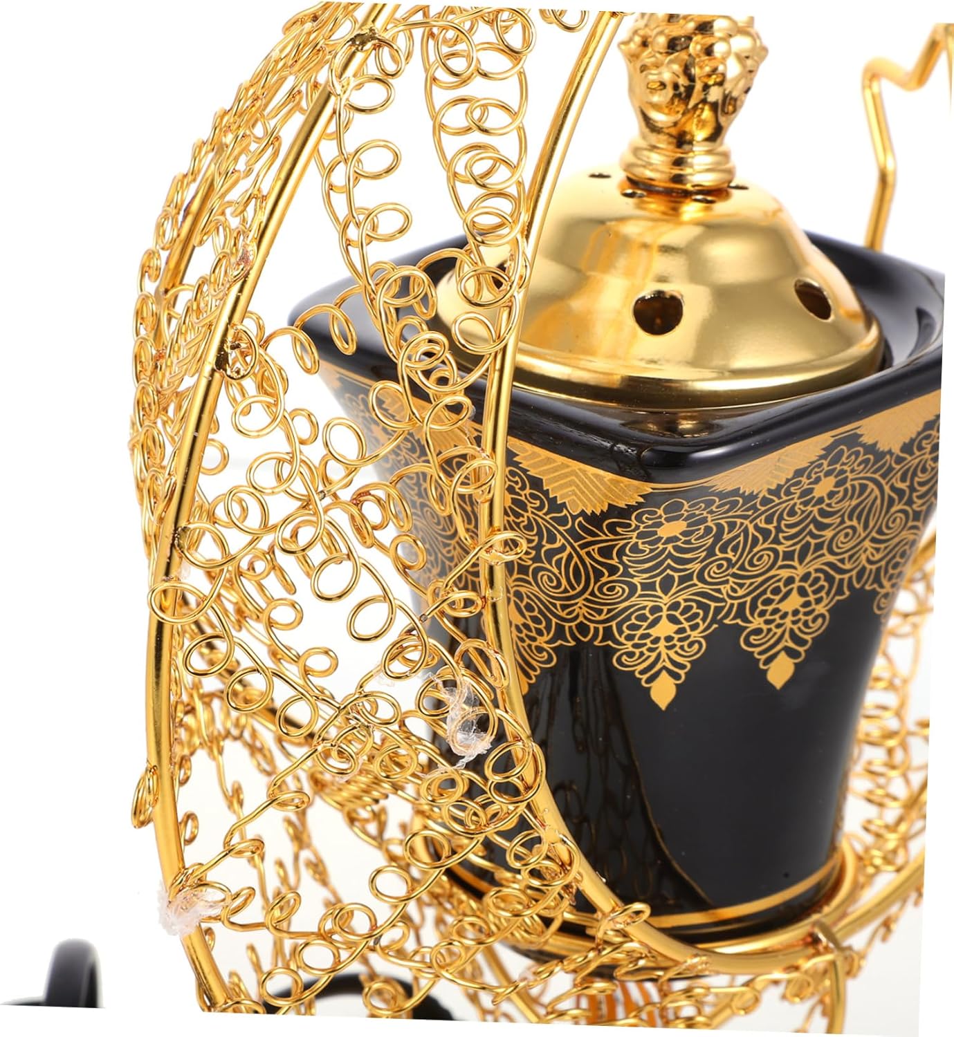 Multi-Functional Aroma Incense Burner Heat-Resistant Ceramic Stove Electric Censer for Home Decor