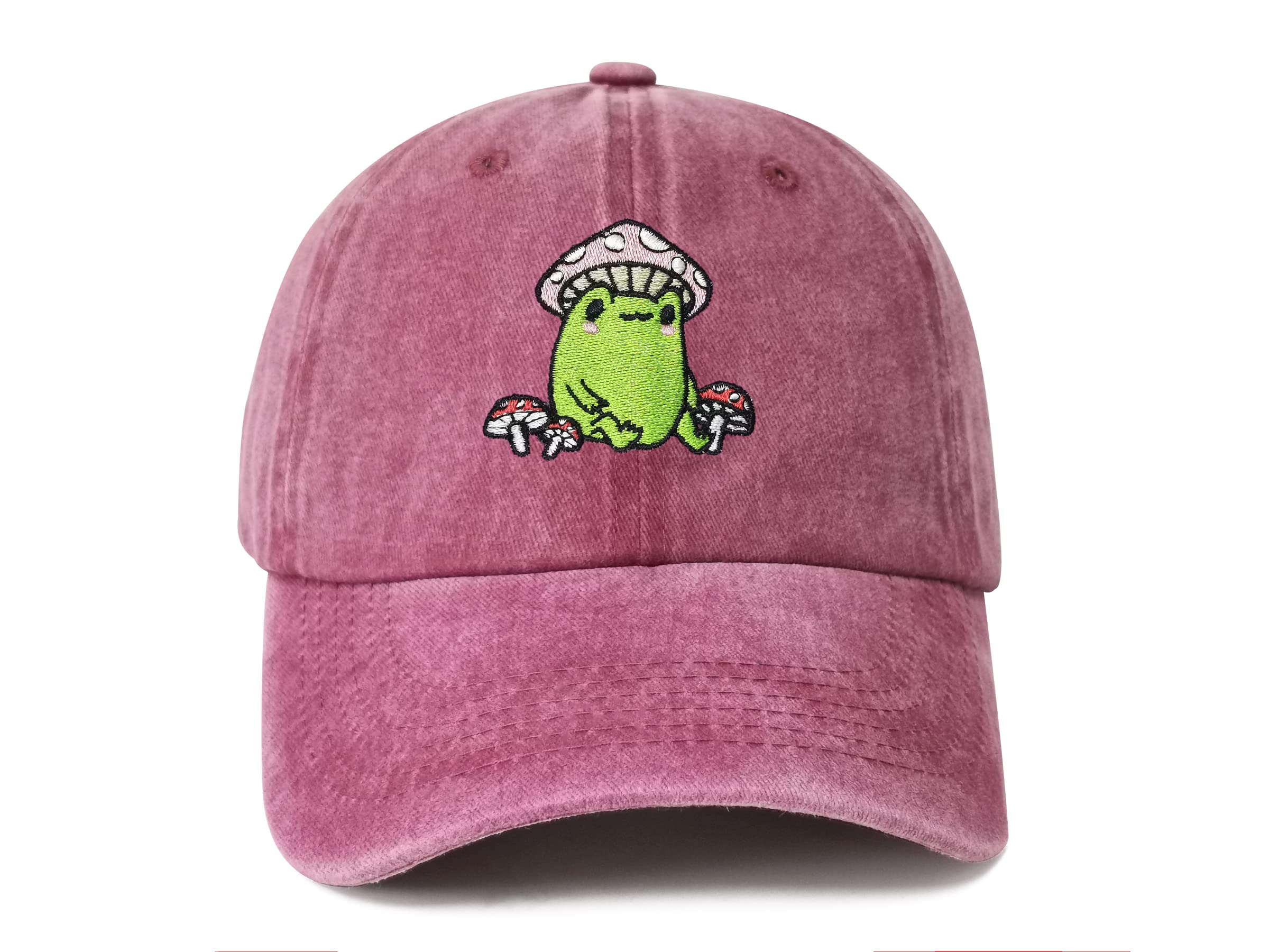 EnodtterFrog with Mushroom Baseball Hats