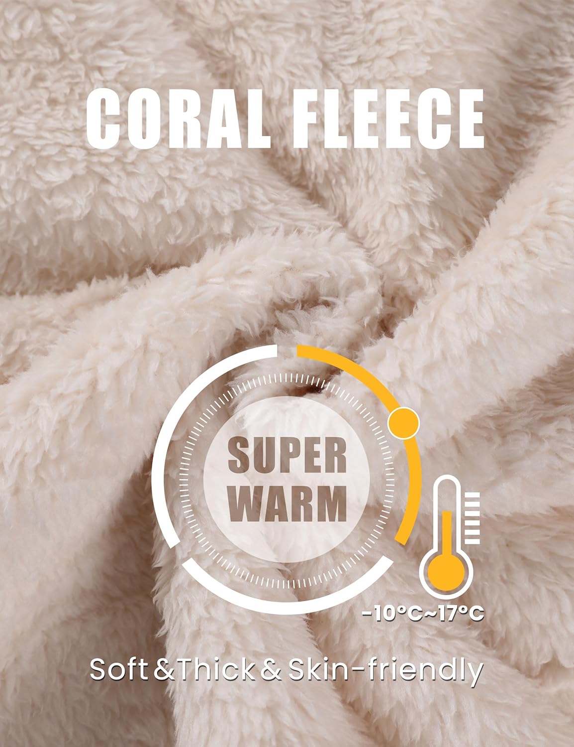 Womens Winter Pajamas Sets Soft Comfy Fleece Pullover Sherpa Pants Fuzzy 2 Piece Pjs Set Cute Warm Loungewear - Image 5