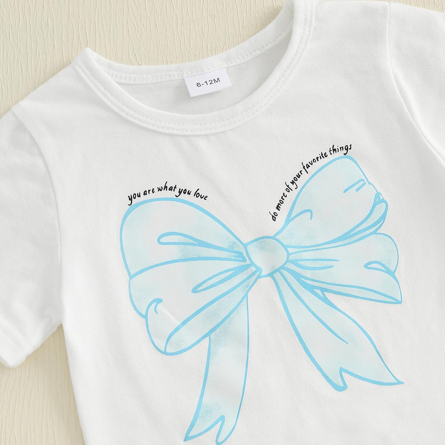 Toddler Baby Girl Spring Summer Clothes Short Sleeve T-Shirt Jean Shorts Kids Infant Denim Outfits