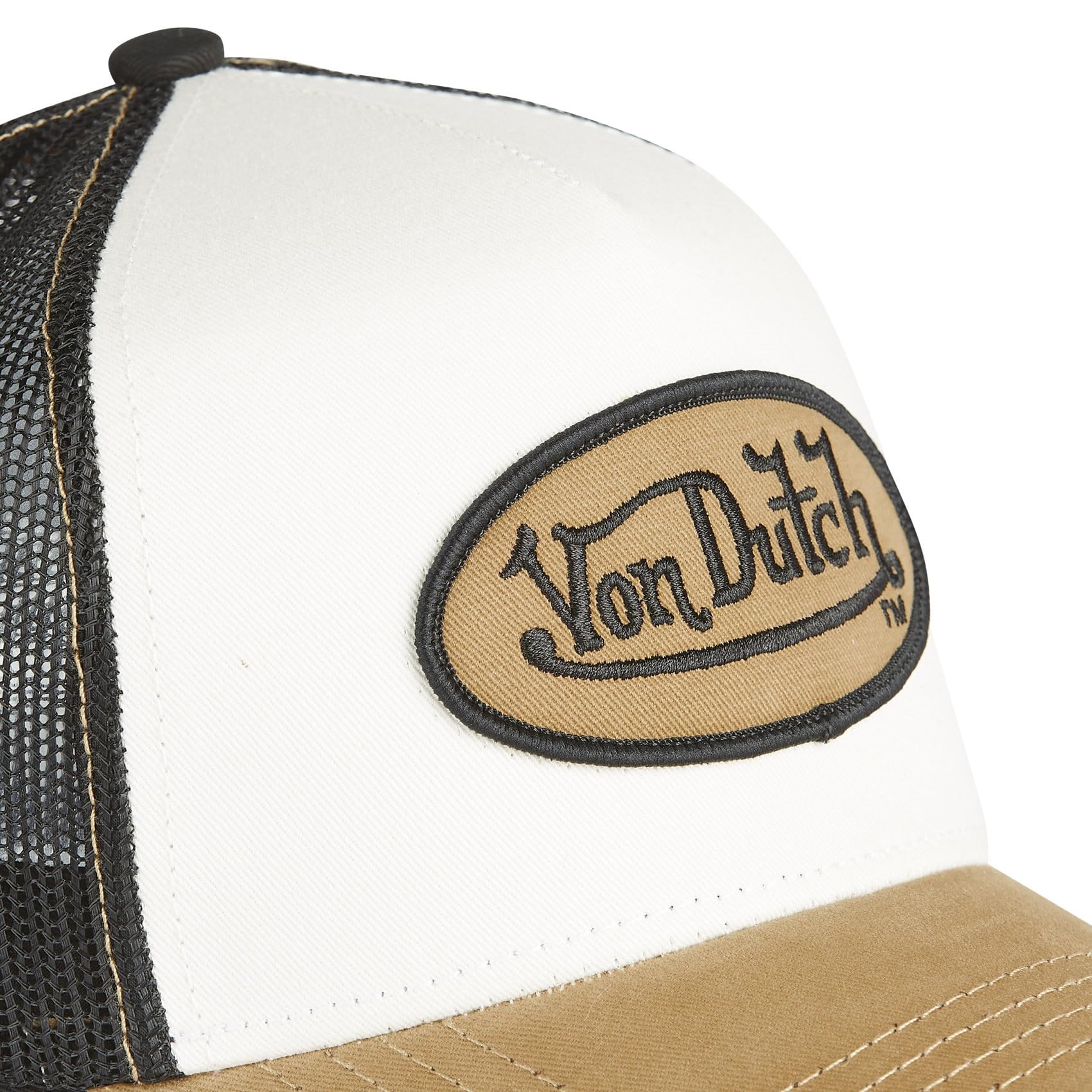 Von Dutch Regulowana czapka męska i damska, oryginalna i wygodna czapka typu trucker