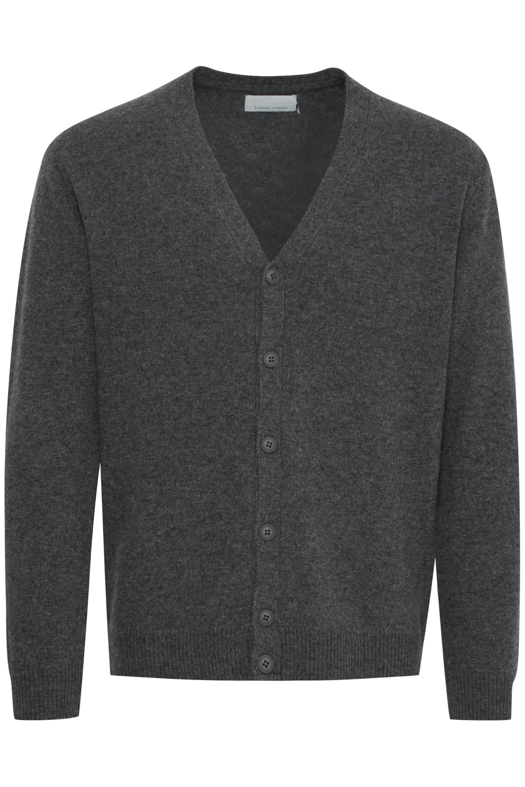 Casual Friday Men's Gris Cardigan Karl