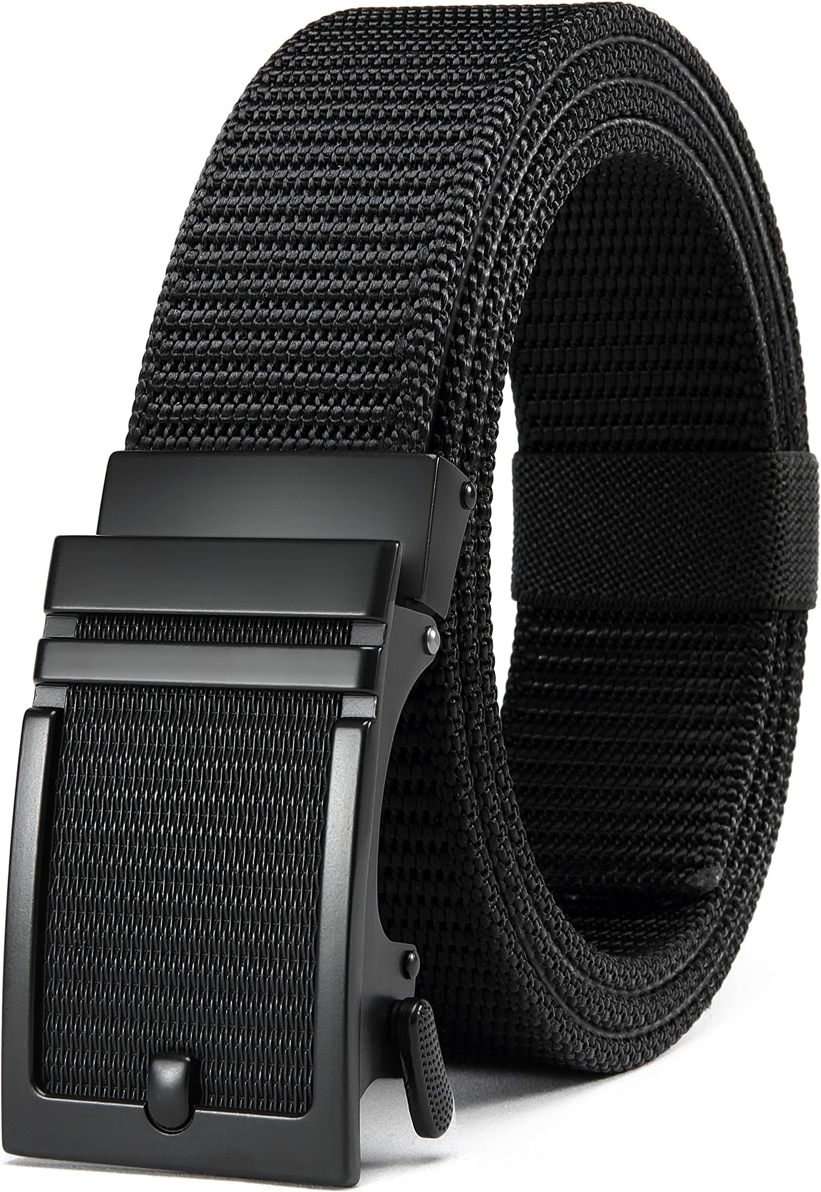 - Ratchet Tactical Belt for Men - 1.5" Military Nylon Web Belts for Heavy Duty Work - Slide Buckle Fit Pants