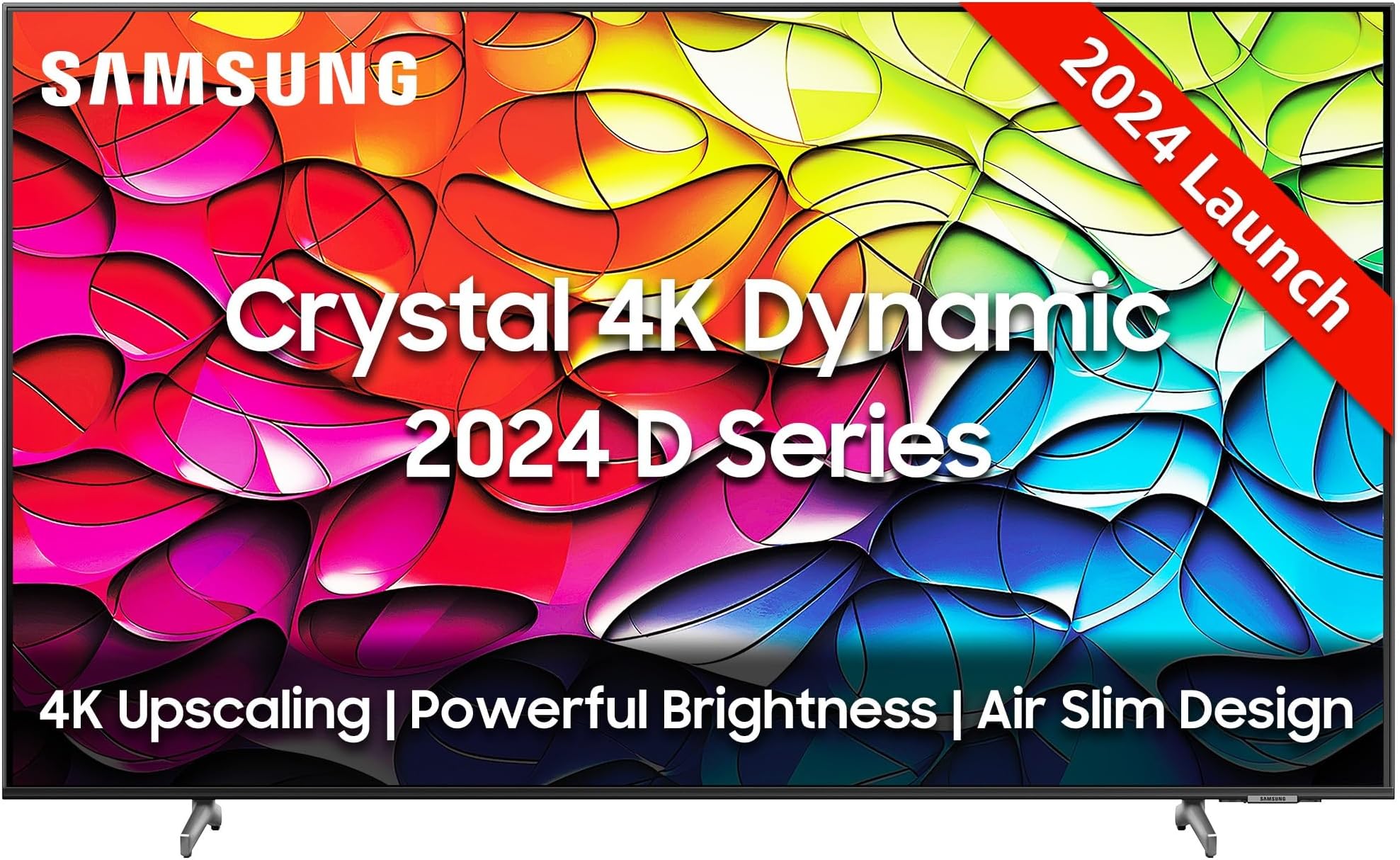 Samsung 108 cm (43 inches) D Series Brighter Crystal 4K Dynamic Ultra HD Smart LED TV UA43DUE80AKLXL (Titan Gray)