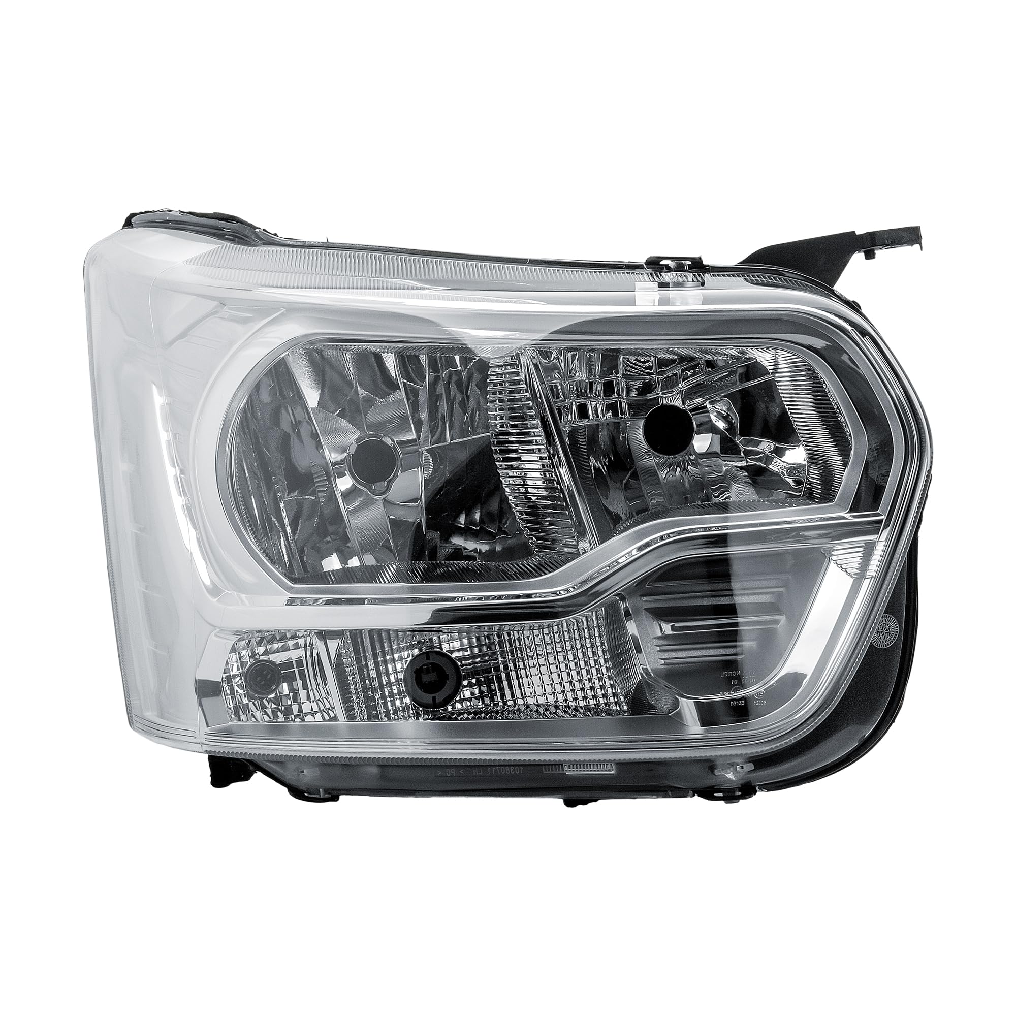 LONGLING Faros delanteros derechos con motor para Ford Transit V363 2014-2025