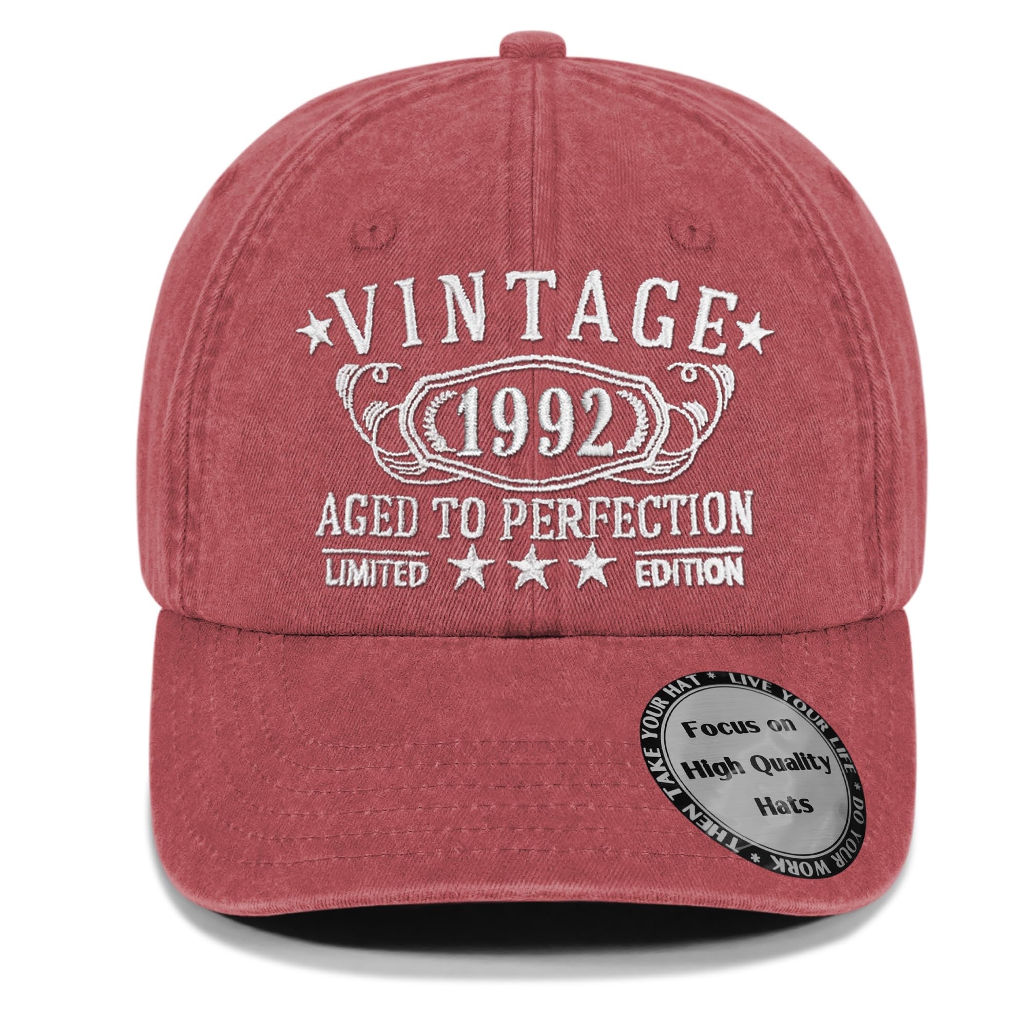 Birthday Gifts for Men Women, Personalized 30th - 100th Birthday Gifts, 1926-1996 Vintage Hat…