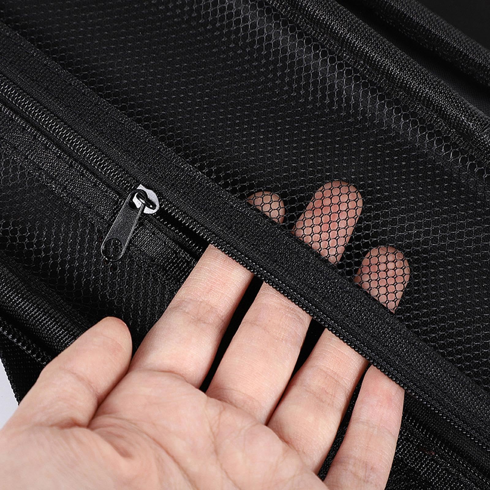 MERIGLARE Étui Rigide en EVA pour Canne à Pêche, Portable et Résistant Aux Chocs, avec Bandoulière. Idéal pour Les et La Pêche en Extérieur. Fermetures