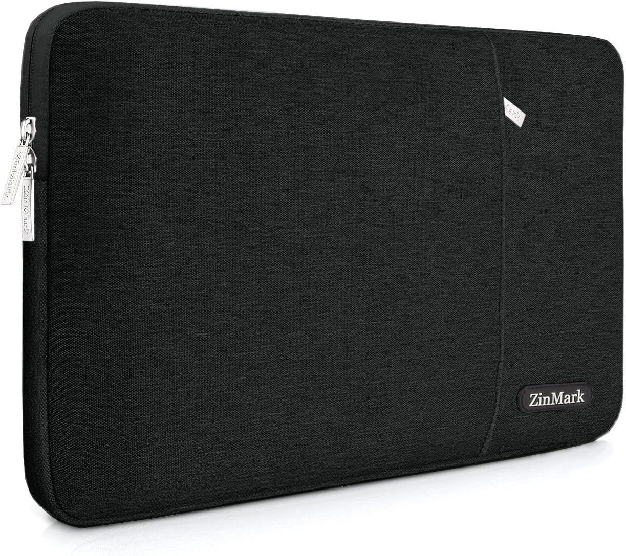 ZinMark Laptop Sleeve 12-Inch Bag Only Compatible with MacBook 12 Inch with Retina Display A1534 2017/2016/2015 Release, Spill-Resistant Protective Case (11.42 x 8.07 in), Black
