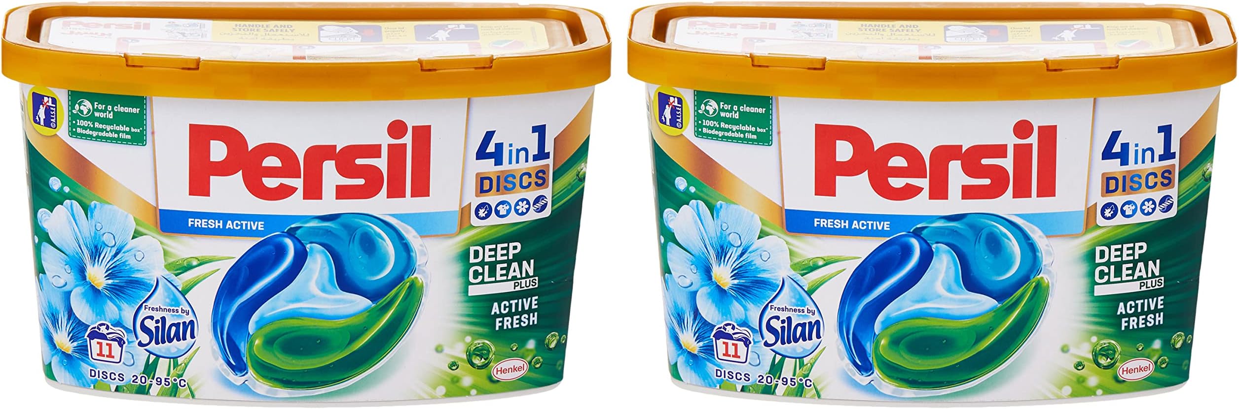 4in1 Discs - Silan Freshness Twin Pack, 2x11discs (22 discs)
