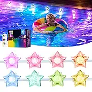 RGBIC Pool Lights 50FT – Plug-in Submersible LED Lights for Inground & Above Ground Pools, 16M Colors, Music Sync, App & Remote Control, IP68 Waterproof for Pool Party – Brighter Than Solar