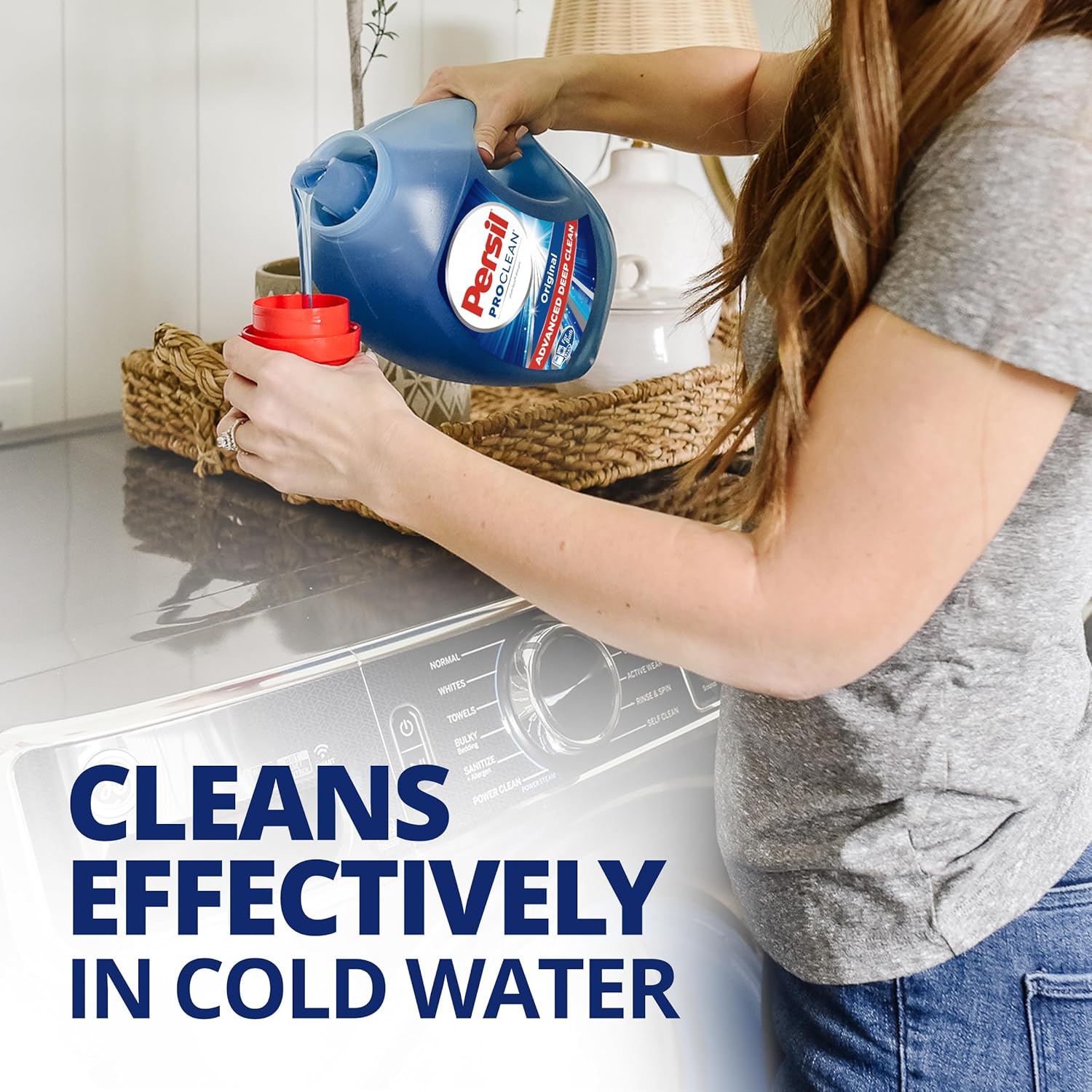 Persil Original Everyday Clean Liquid Laundry Detergent, 100 Fluid Ounces, 64 Loads