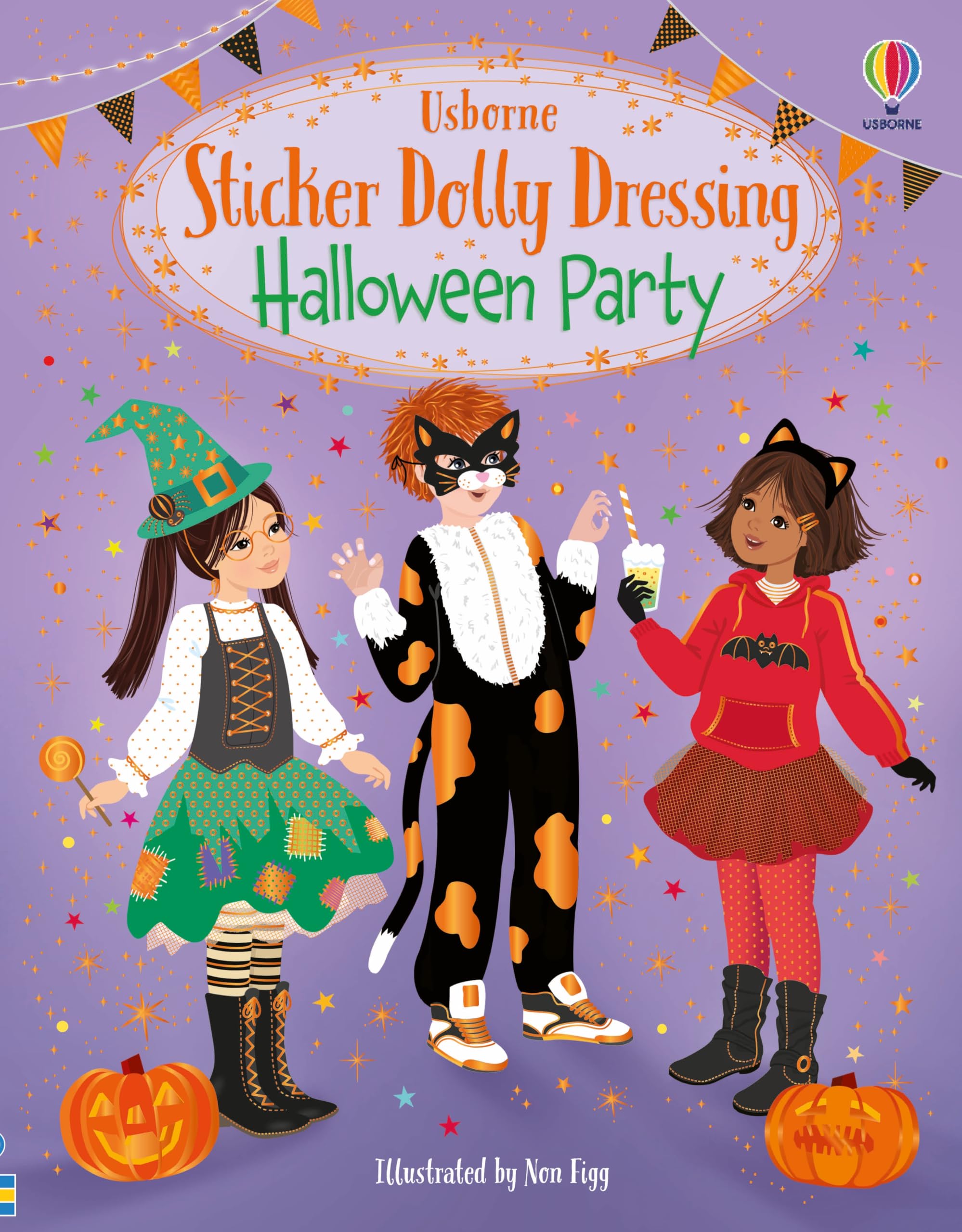 Sticker Dolly Dressing Halloween Party by Fiona Watt (Paperback Book)