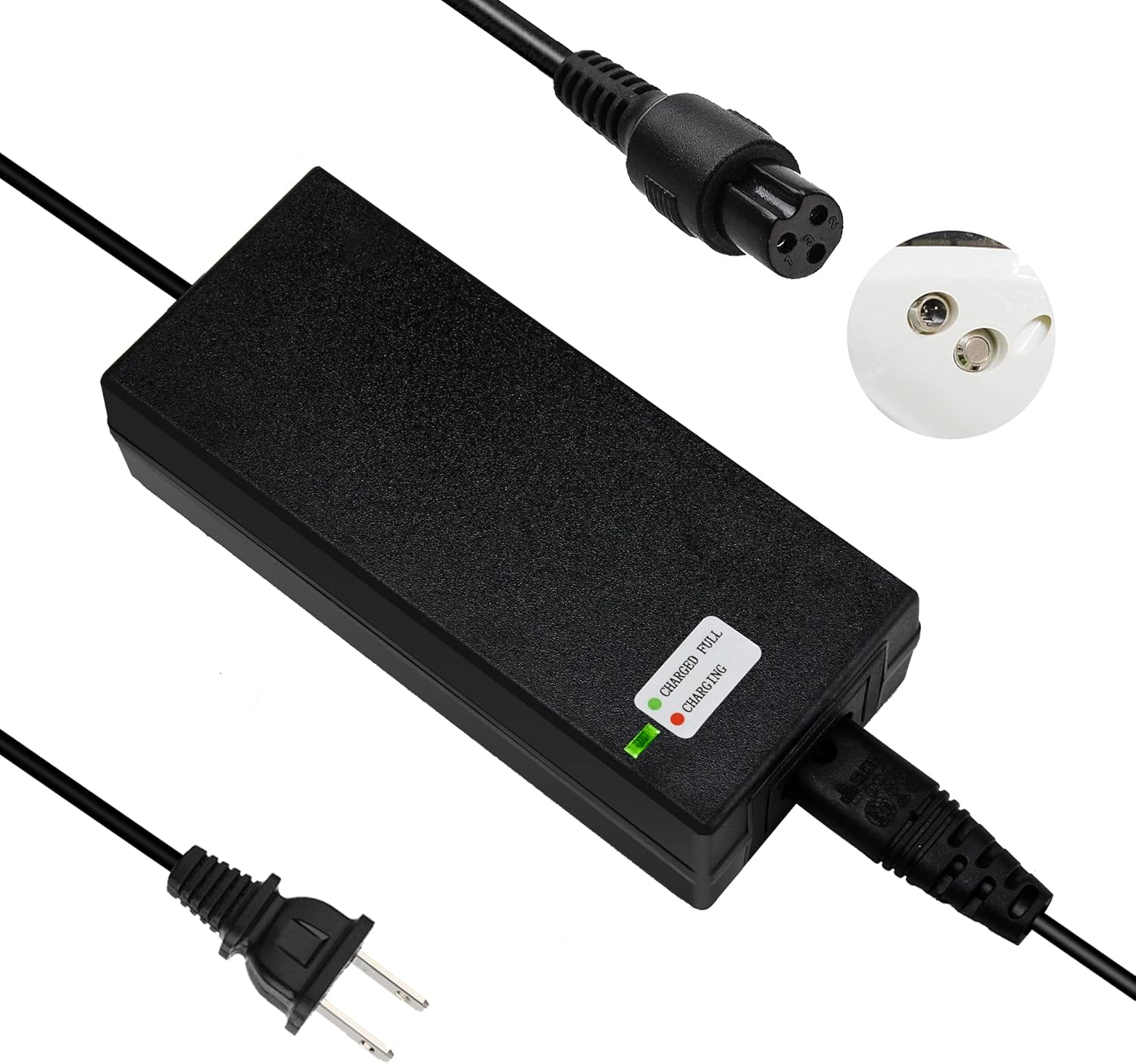 Power adapter of Power 42V 2A with 3 -pointed 8 mm connector, universal substitute for a 36 V lithium -to -free battery battery power adapter 2 81srOdoGkaL. AC SL1500