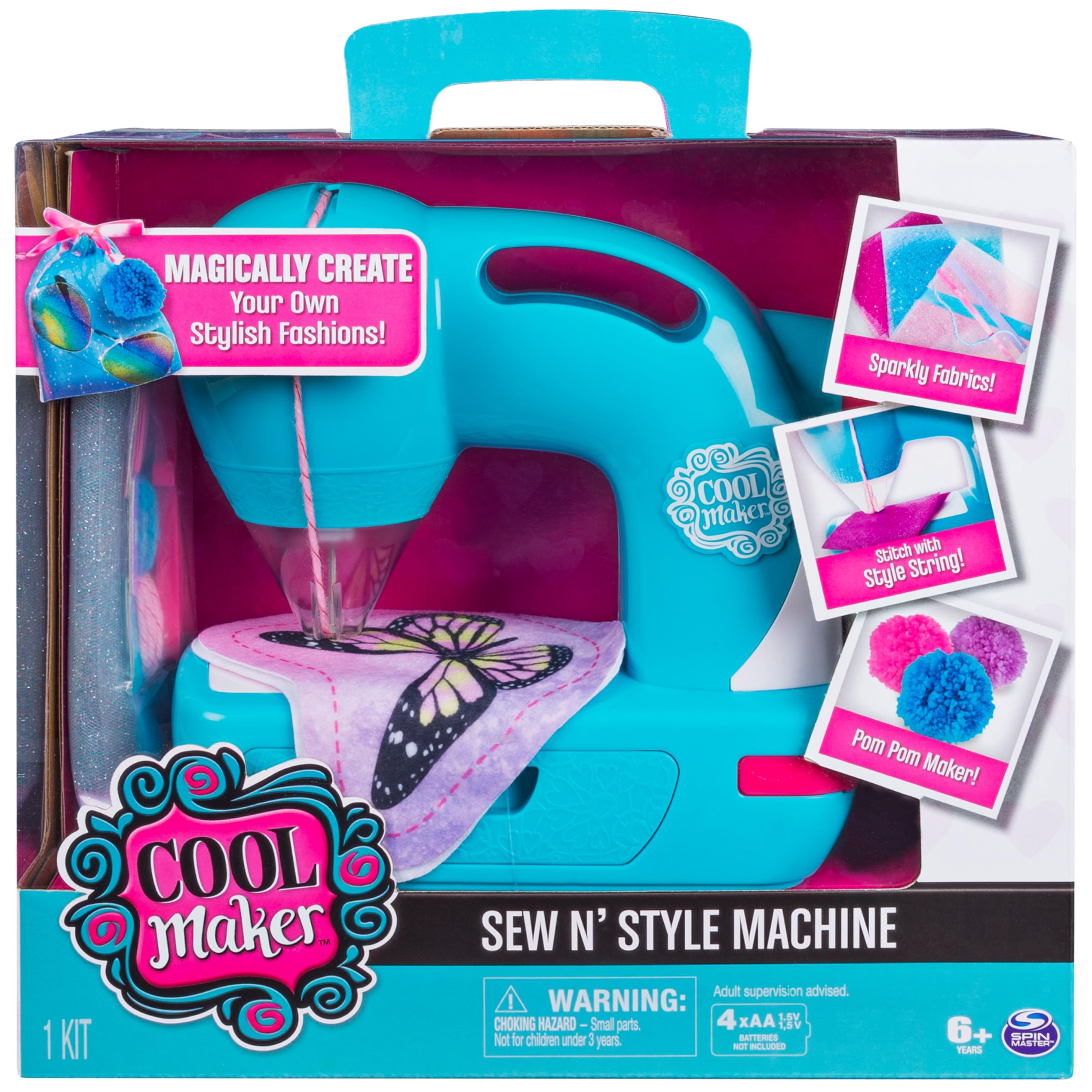 Cool Maker Sew N Style Sewing Machine With Pom Pom Desertcart INDIA