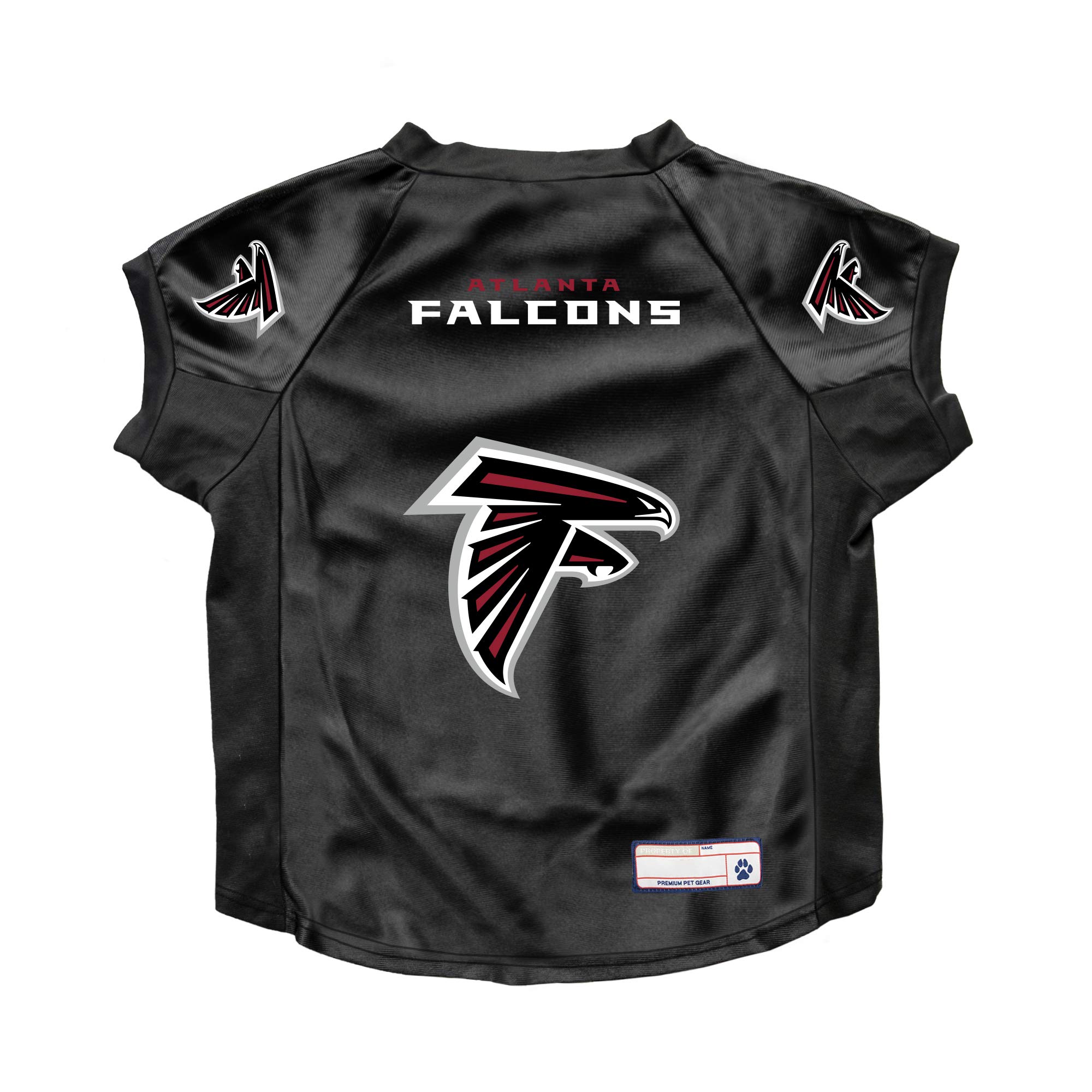 Littlearth NFL Atlanta Falcons Stretch Pet Jersey, Team Color, Big Dog