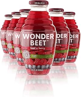 Beetology Organic Beet & Berry Juice, 8.45oz (6 Pack) | 100% Cold Presse...