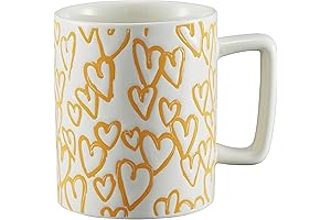 Spectrum Designz Coffee Mug: Large Heart-Shaped Perfection