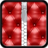 Leather Zipper Lock Screen