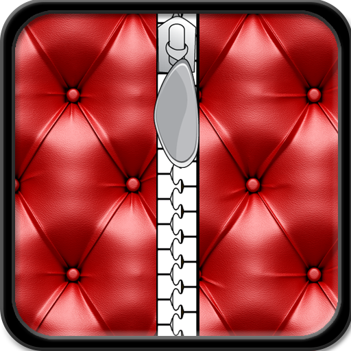 Leder Reißverschluss Lock Screen