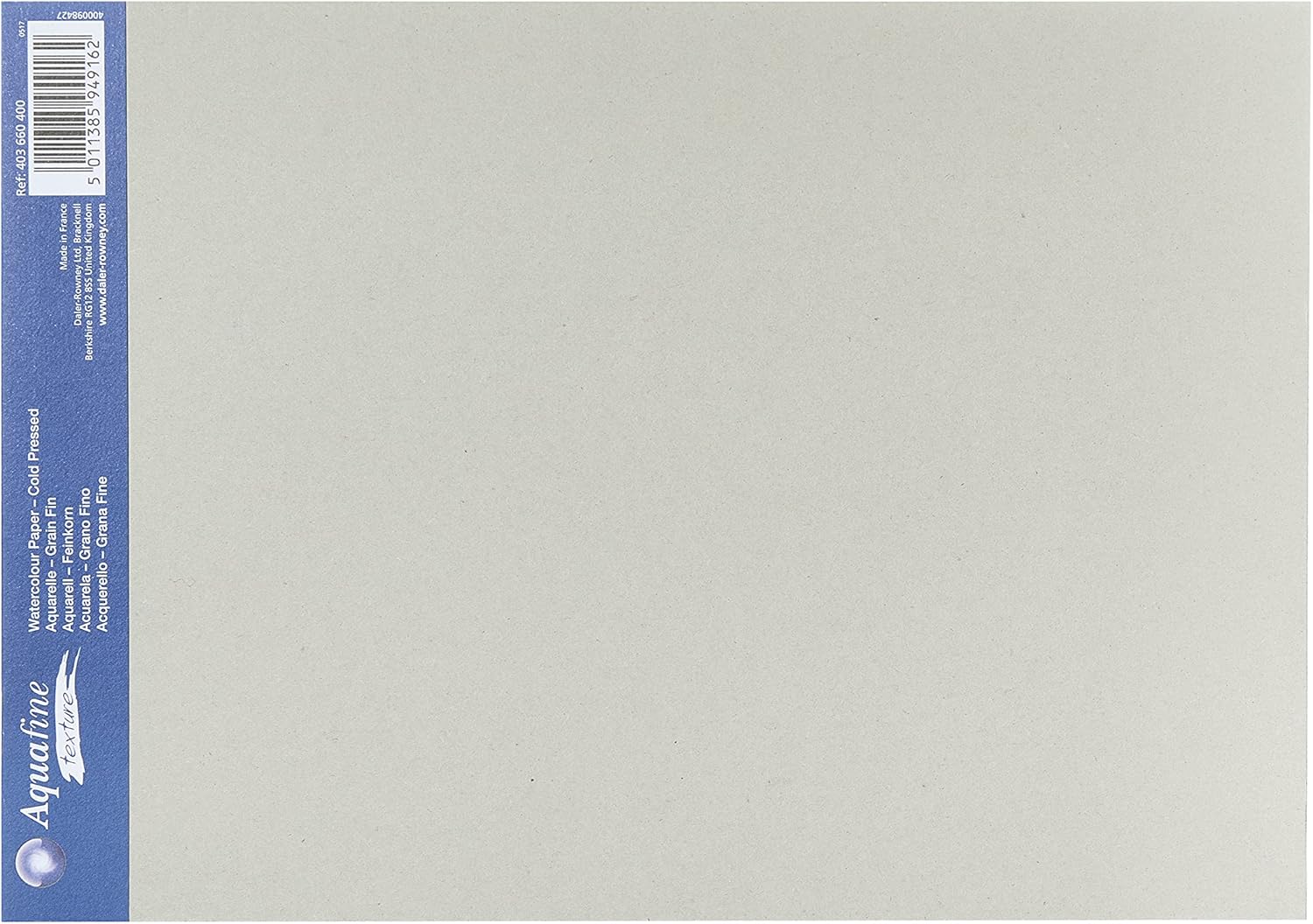 Daler Rowney Aquafine Watercolour 300gsm Gummed Pad A4 - 12 Sheets