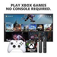 Vista 23 de Xbox Wireless Controller (2025) Carbon Black + Fire TV Stick 4K Game Pass Ultimate 1 Month - Gaming Bundle, Windows, Mobile & Smart TVs