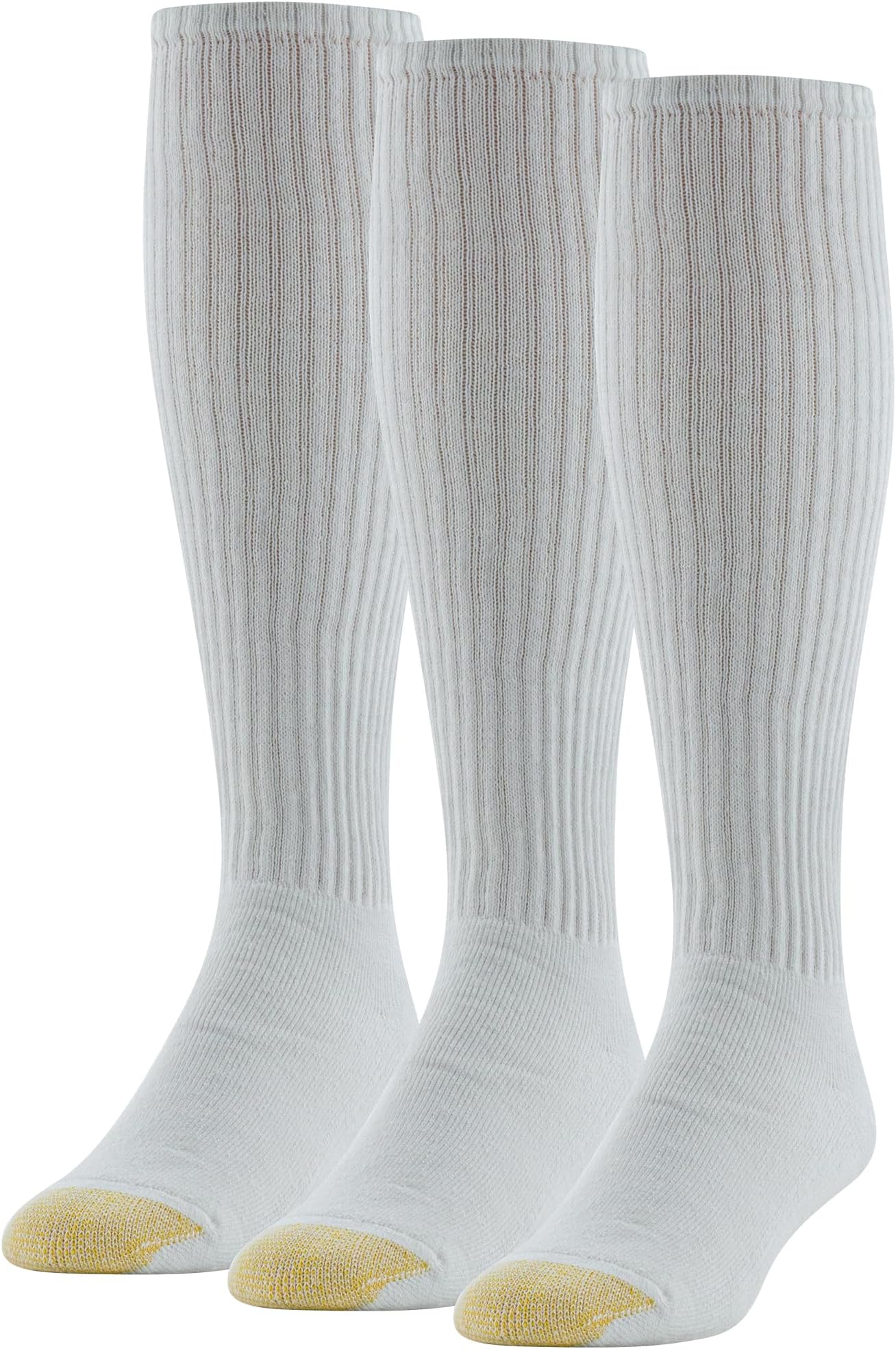 Men's Cotton Over-the-Calf Athletic Socks (3-Pack)