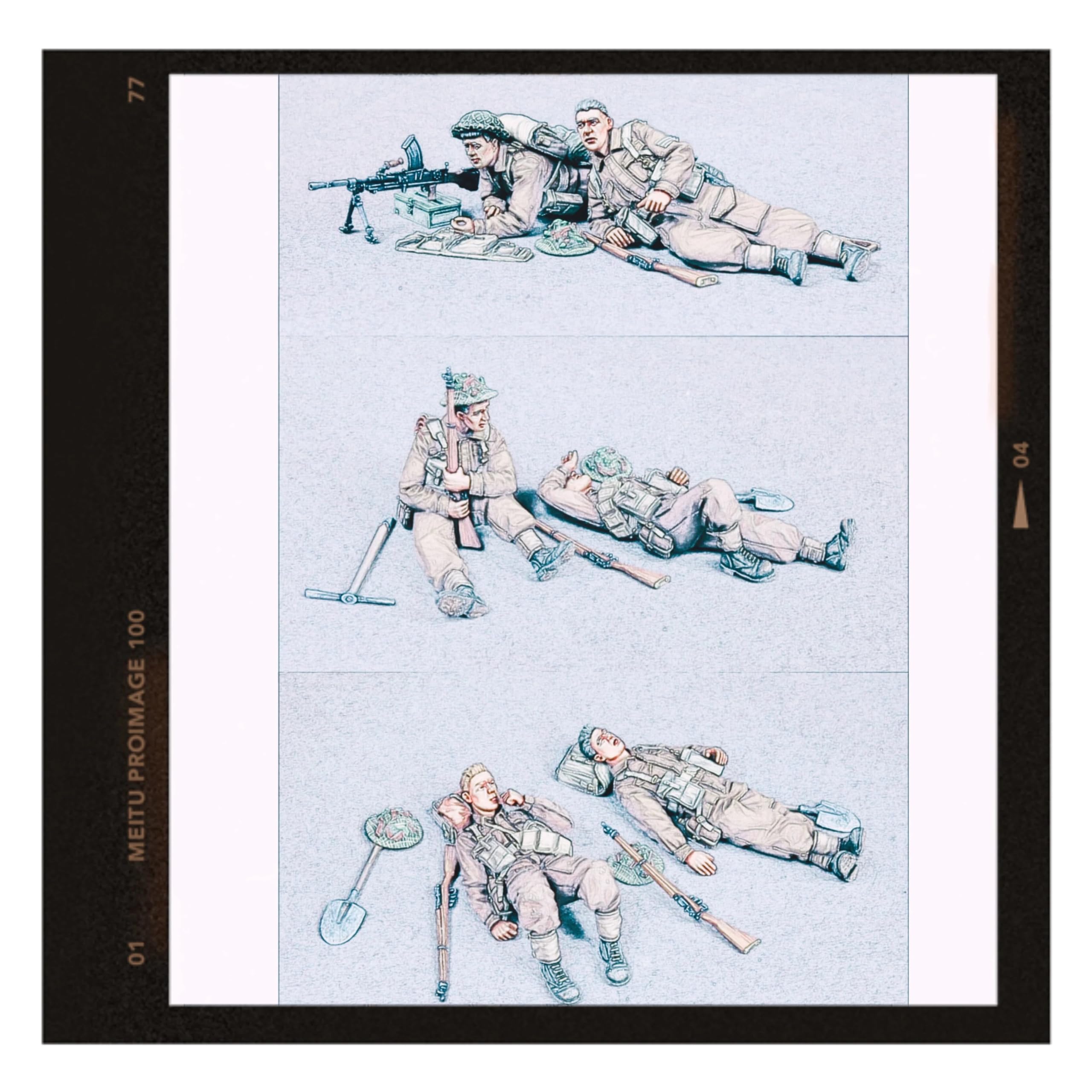 1/35 Resin Model Figure 6 Figure, Unassembled and unpainted kit