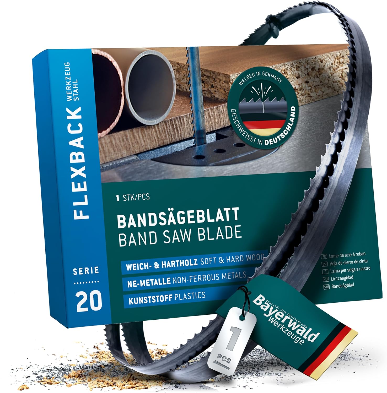 Lama per sega a nastro Bayerwald 2240x16x0,5mm
