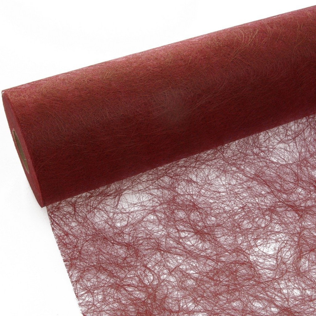 Chemin de table rouge Sizoflor pour réussir votre décoration de table de Noël en famille