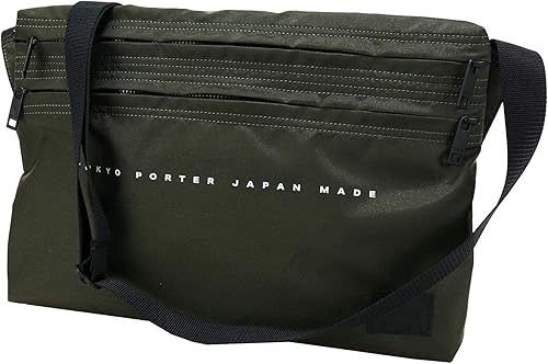 Amazon ポーター Porter 吉田カバン フラット ショルダーバッグ 861 ミニショルダー サコッシュ メンズレディース カーキ 30 Porter ポーター ショルダーバッグ