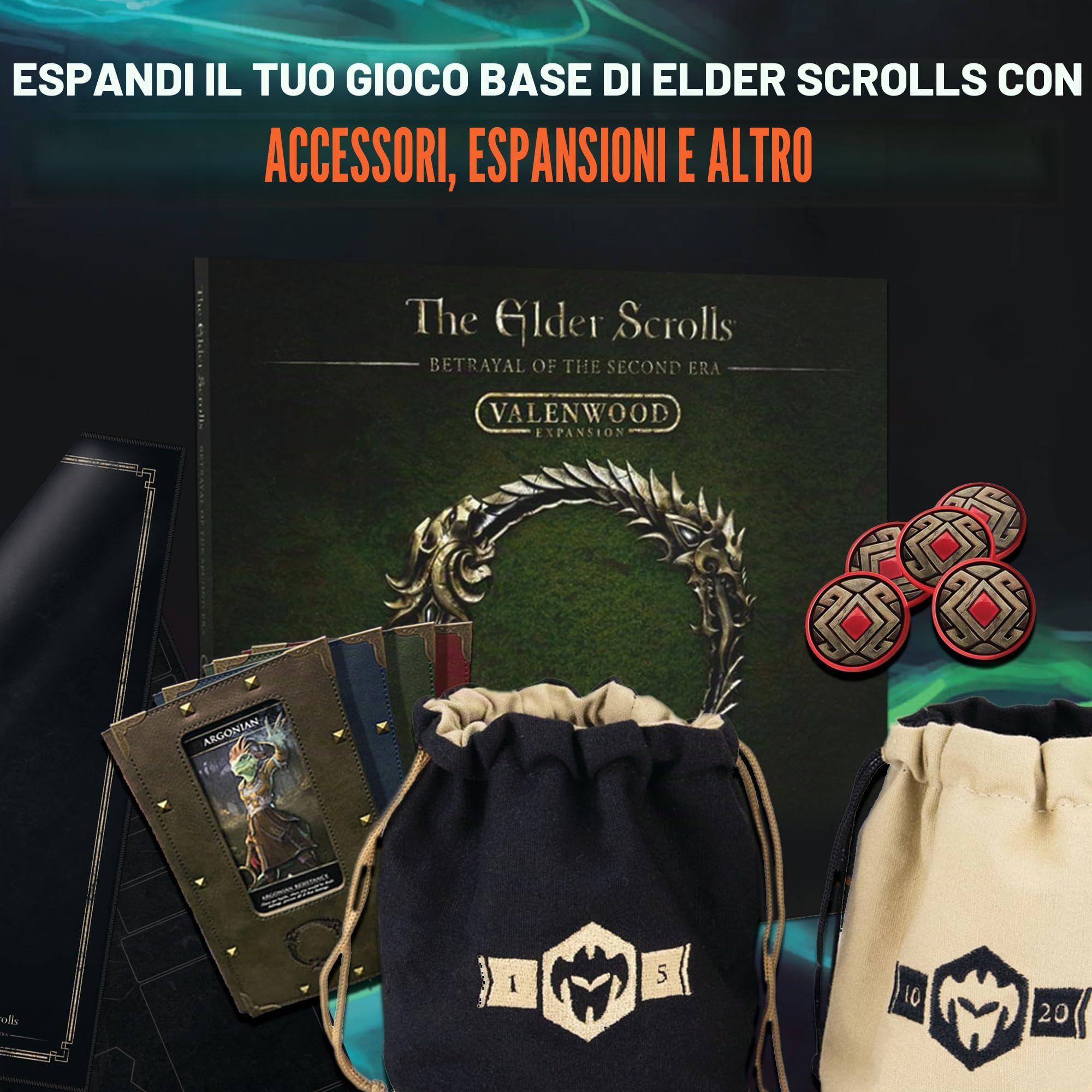 The Elder Scrolls: Tradimento della Seconda Era - RPG da tavolo con combattimento e sviluppo del personaggio