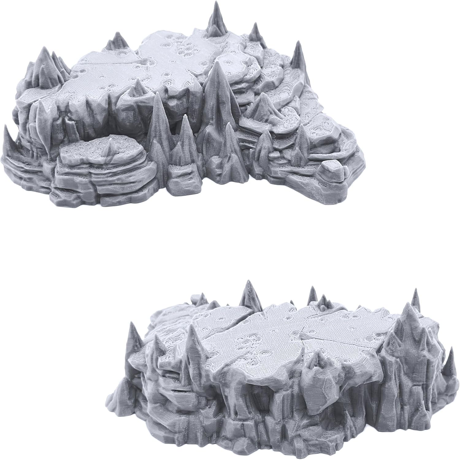EnderToys Raised Caverns - DND Terrain Scenery for Tabletop 28mm Miniatures Wargame
