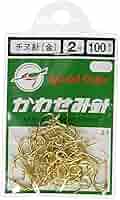 Amazon | KAWASEMI(かわせみ針) J-1 100本チヌ針 (金) 2号