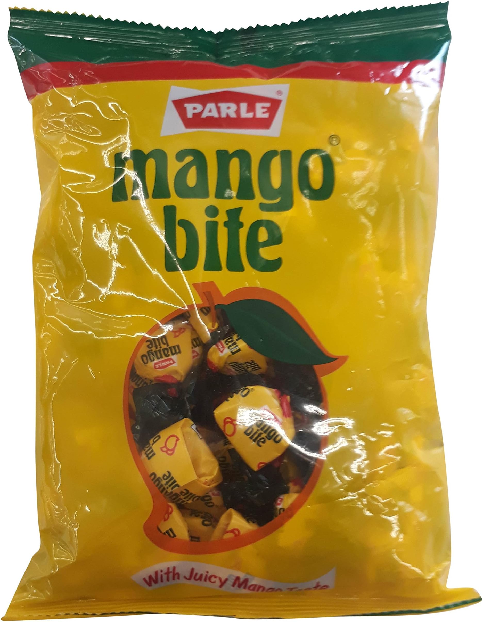 Parle Mango Bite Candy - Delicious and Juicy Mango Flavored Treat in 333.8g Pouch | Perfect for Snacking and Sharing