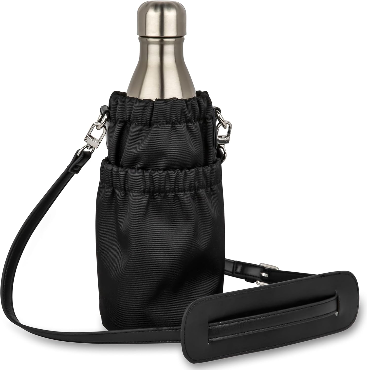 Crossbody Water Bottle Holder with Strap Minimalist Water