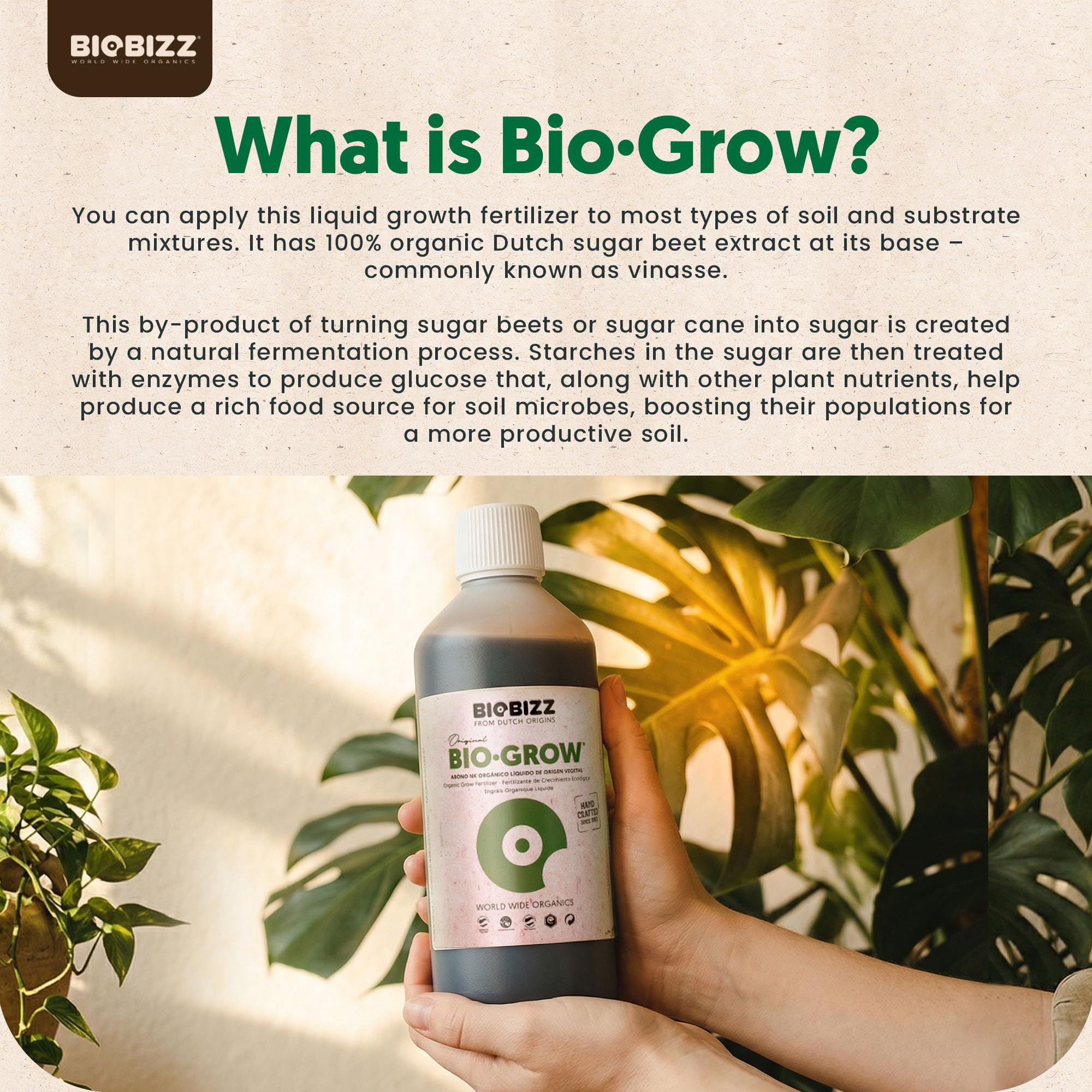 Amazon.com: Biobizz Bio-Grow 1L : Patio, Césped y Jardín