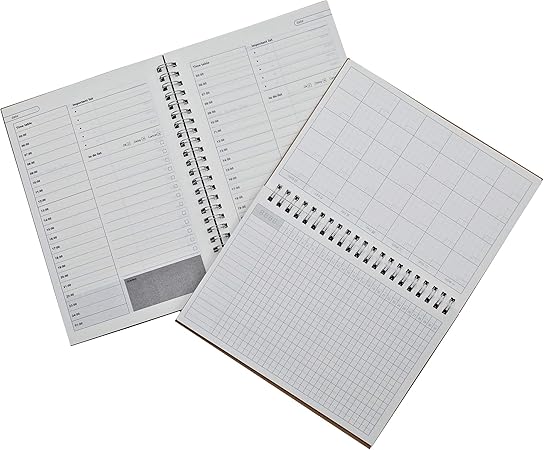 Amazon Zeronowa スケジュール 時間 管理 ノート Todoリスト 予定帳 2冊セット デイリー マンスリー 手帳 文房具 オフィス用品 Amazon Zeronowa スケジュール 時間 管理 ノート Todoリスト 予定帳 2冊セット デイリー マンスリー 手帳 文房具 オフィス用品