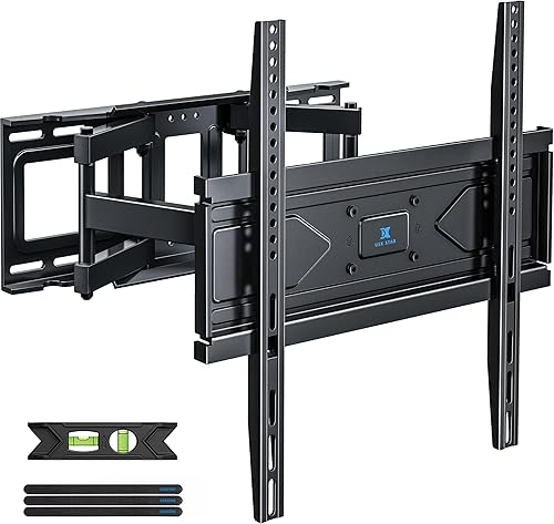 Miniatura 16 de USX STAR - Soporte de pared para TV de movimiento completo para televisores de 37 a 85 pulgadas, soporta hasta 59.8 kg, compatible con pernos de