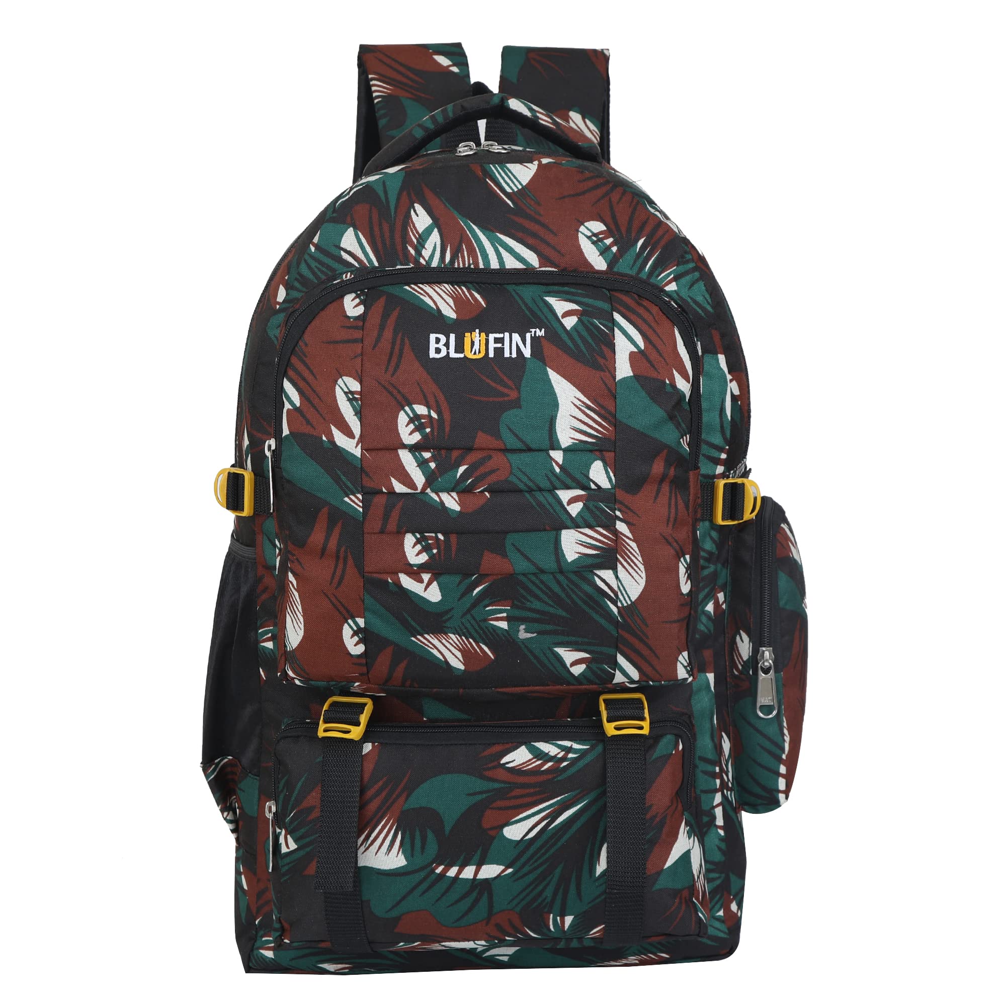 BLUFIN 55 Litres Backpack Travel Backpack For Outdoor Sport Camping Hiking Trekking Bag Rucksack Rucksack - Multicolor