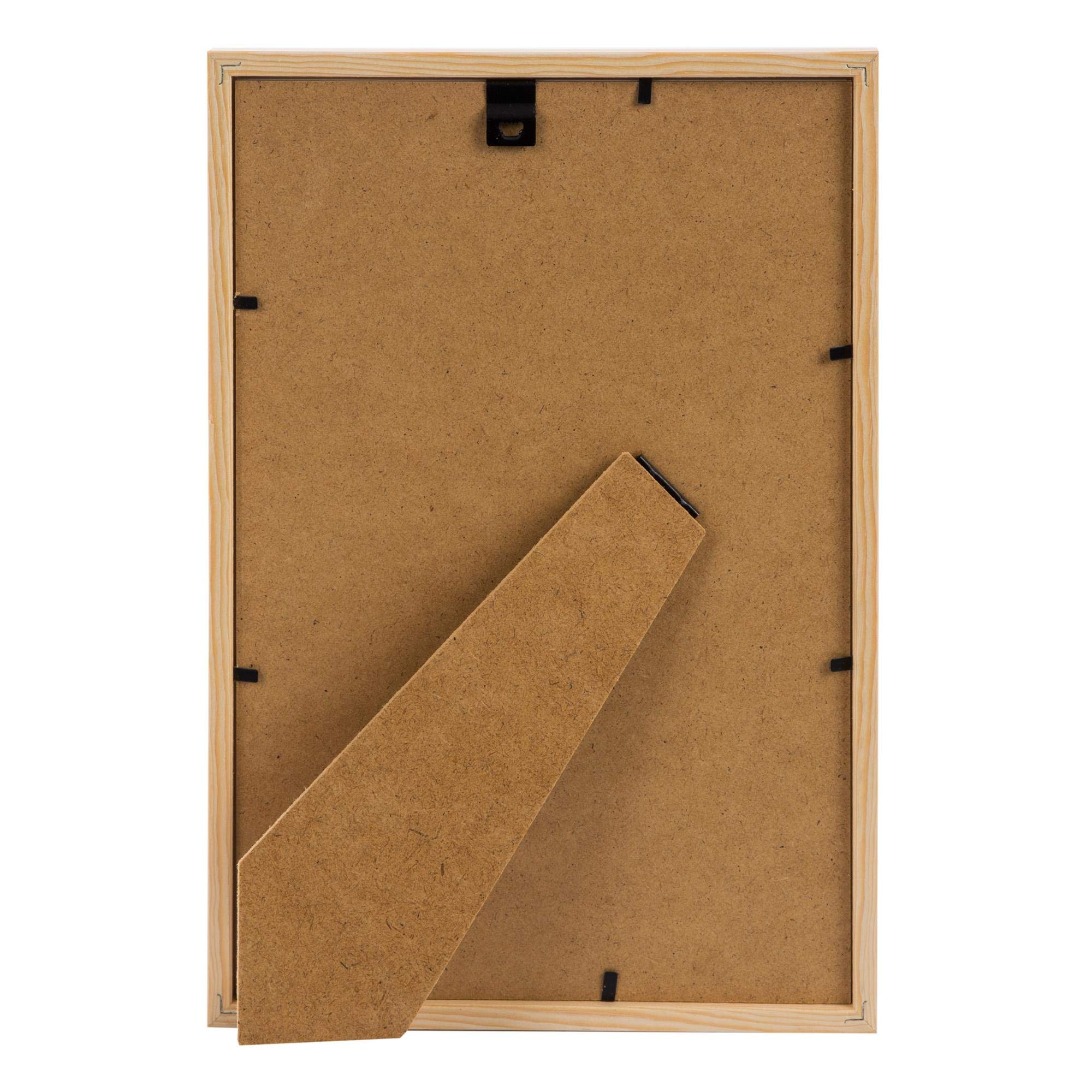 goldbuch Cornice Portafoto Skandi DIN A4 in Legno Naturale con Supporto da Parete