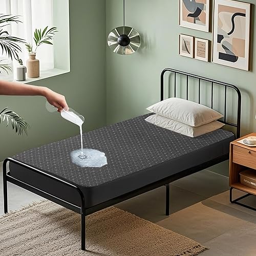 Miniatura 12 de BEDLORE Protector de colchón Queen, funda de colchón impermeable y silenciosa con bolsillo profundo para colchones de 6 a 18 pulgadas, protector de