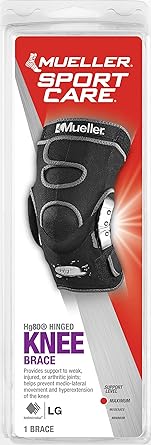 MUELLER Sports Medicine Hg80 Hinged Knee Brace, Knee Pain Relief Support for Men and Women