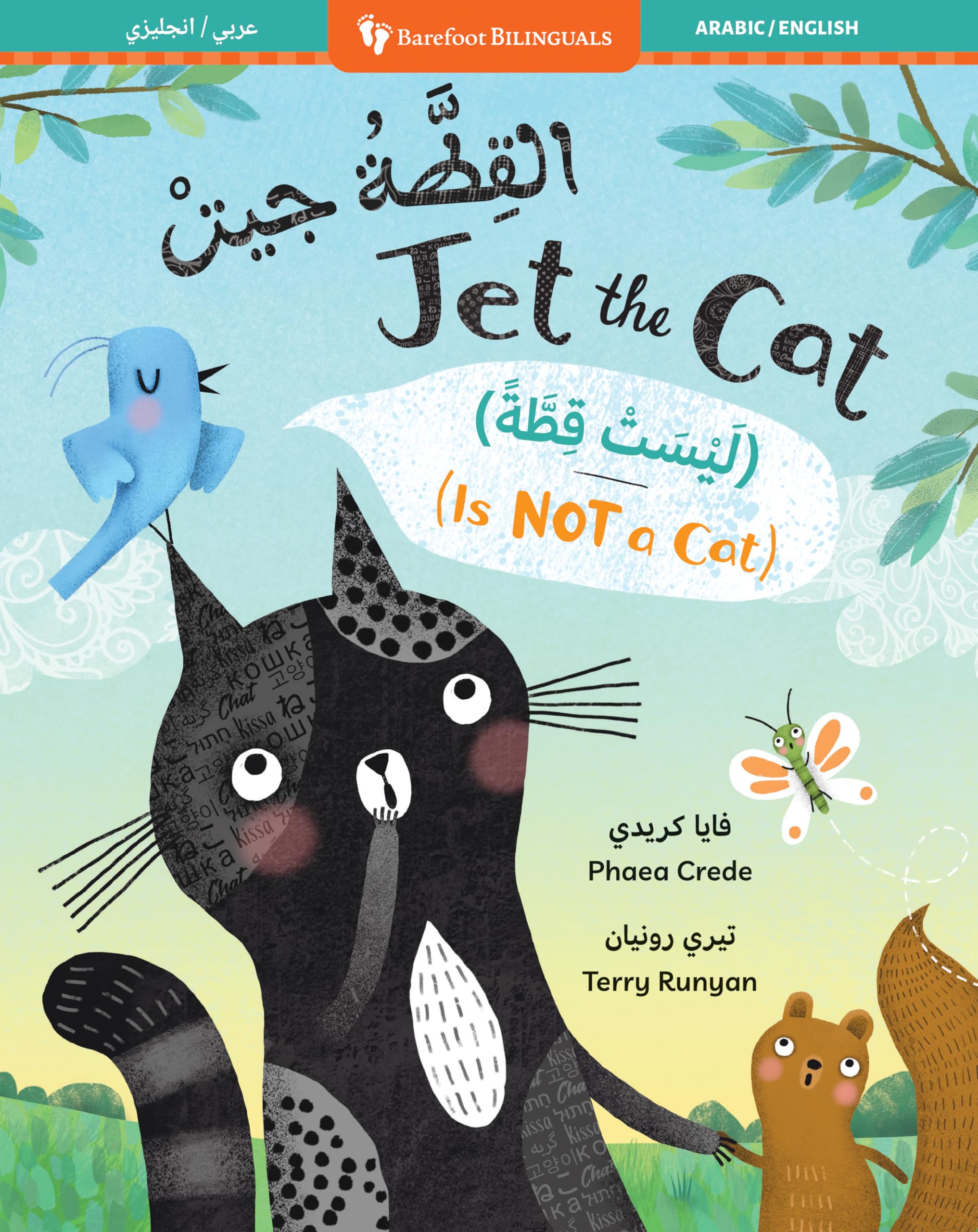 Jet the Cat (Is Not a Cat) (Bilingual Arabic & English) (Barefoot Bilinguals)