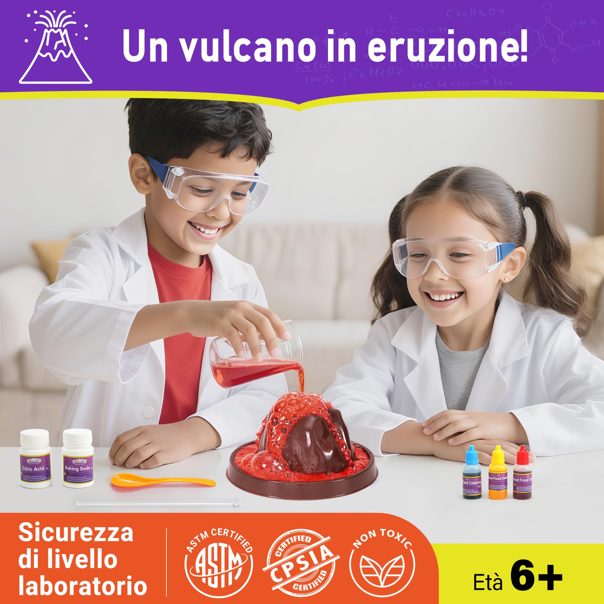BenBen Esperimenti per Bambini dai 6 Anni in su, Esperimenti Scientifici per Bambini, Set Completo, Regalo Giocattolo per Ragazzi e Ragazze