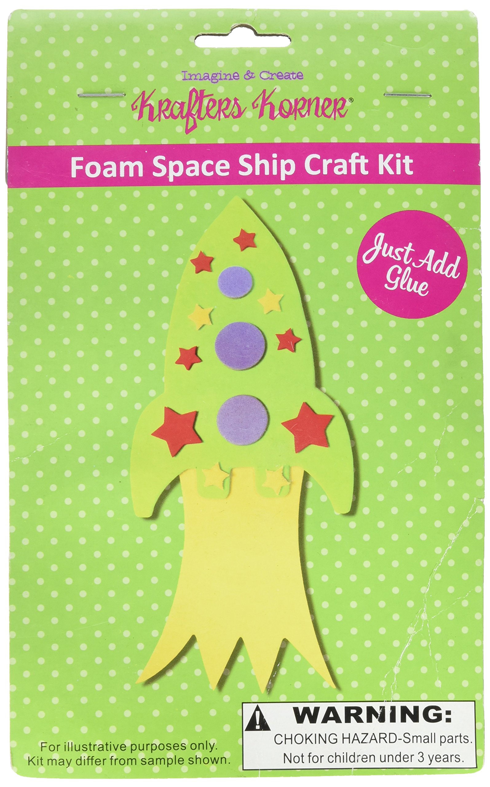 Kole Foam Space Ship Craft Kit